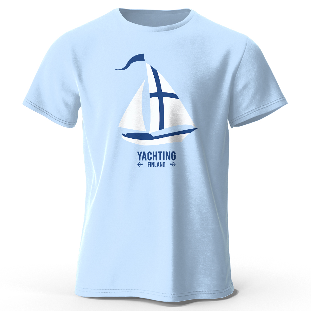 Vintage Yacht Fashion - メンズ ヨット グラフィック プリント Tシャツ 綿