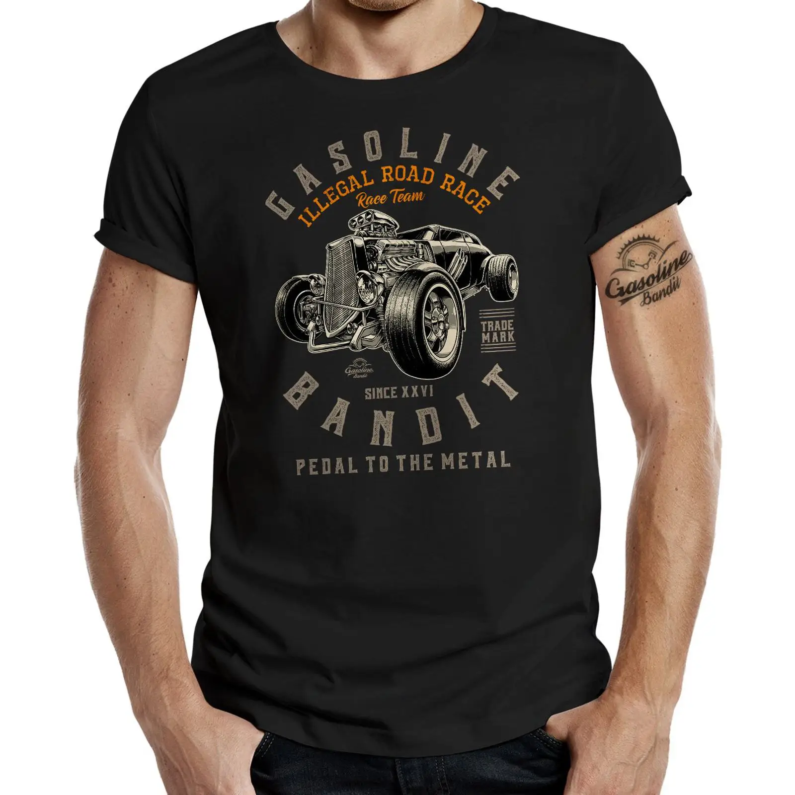 Vintage Fashion Herren - スポンサー広告 ホットロッドレーサー ヘレン Tシャツ イリーガルロードレース ヴィンテージ