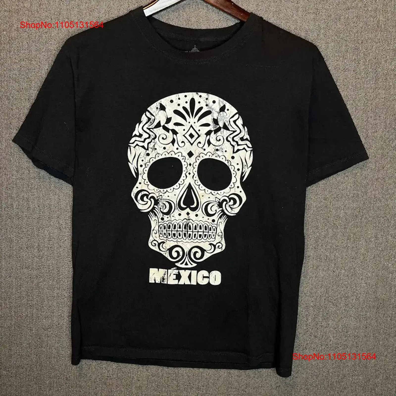 Vintage Yacht Fashion - ヨットクラブ Tシャツ メンズ ミディアム ブラック メキシコ