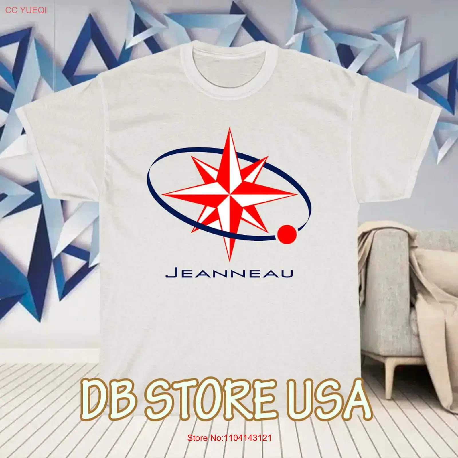 Vintage Yacht Fashion - 新しい Jeanneau ヨットヨットロゴ T シャツ面白いサイズ S