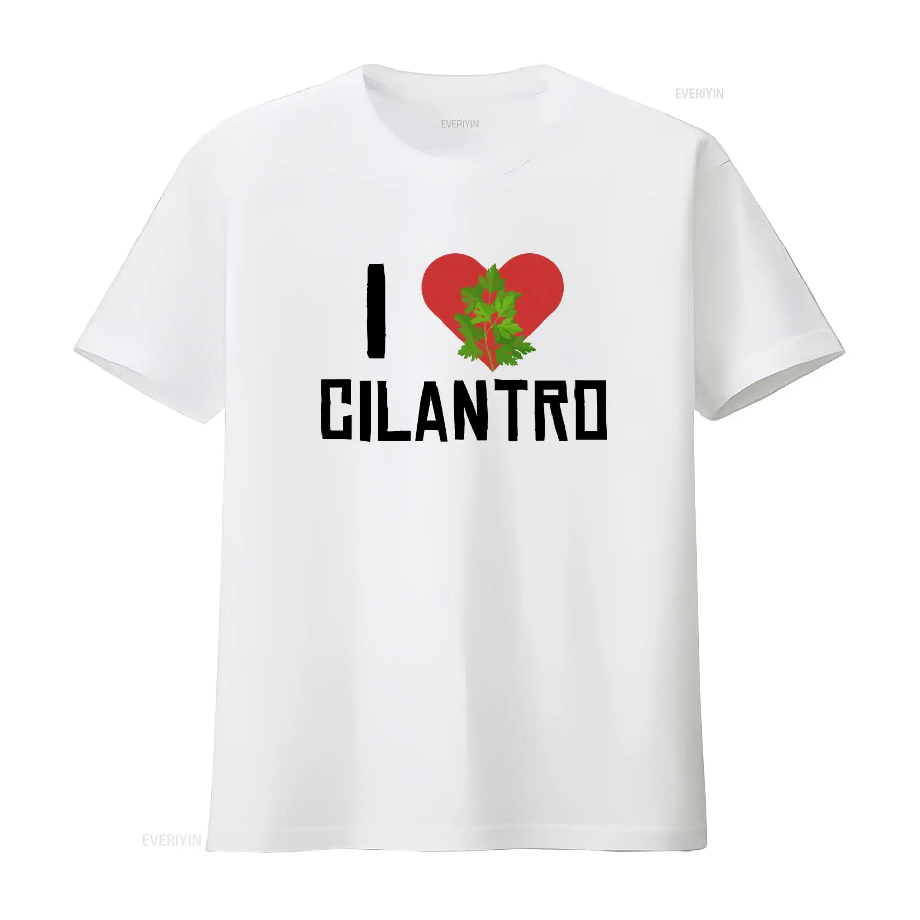 Vintage Fashion Enthusiasts - I Love Cilantro Tシャツ 料理愛好家に最適 ユニークなハーブプリントデザイン