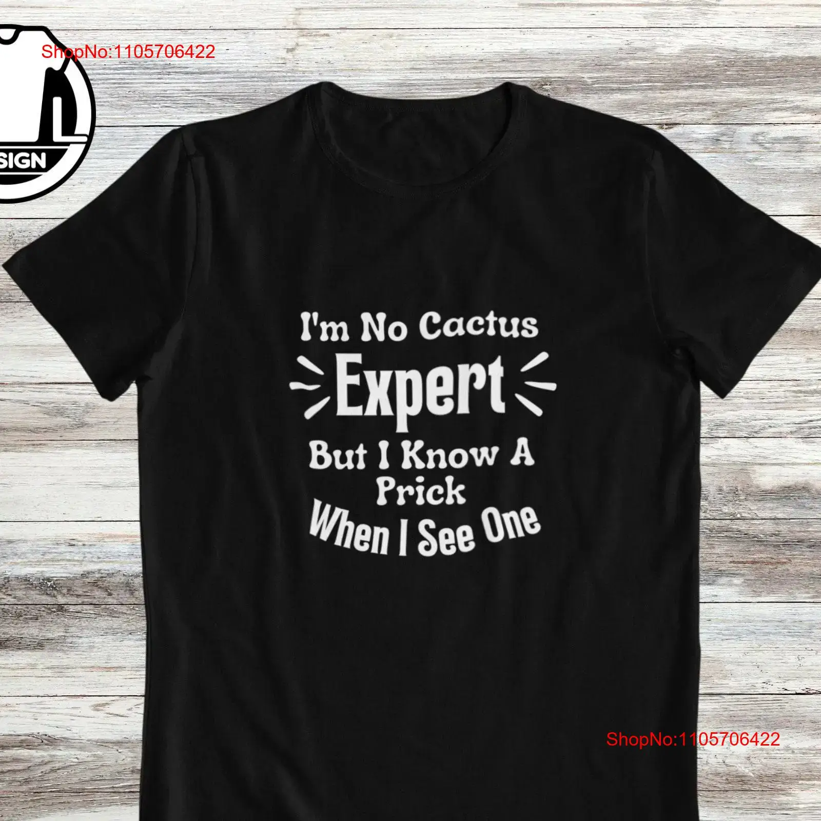 Vintage Fashion Expert - 私はサボテンの専門家ではありません、友人への贈り物、ジョーク入りTシャツ、面白い皮肉な引用、侮辱的な言葉、皮肉、ヴィンテージ、ウォッシュドファッション、ユニセックス