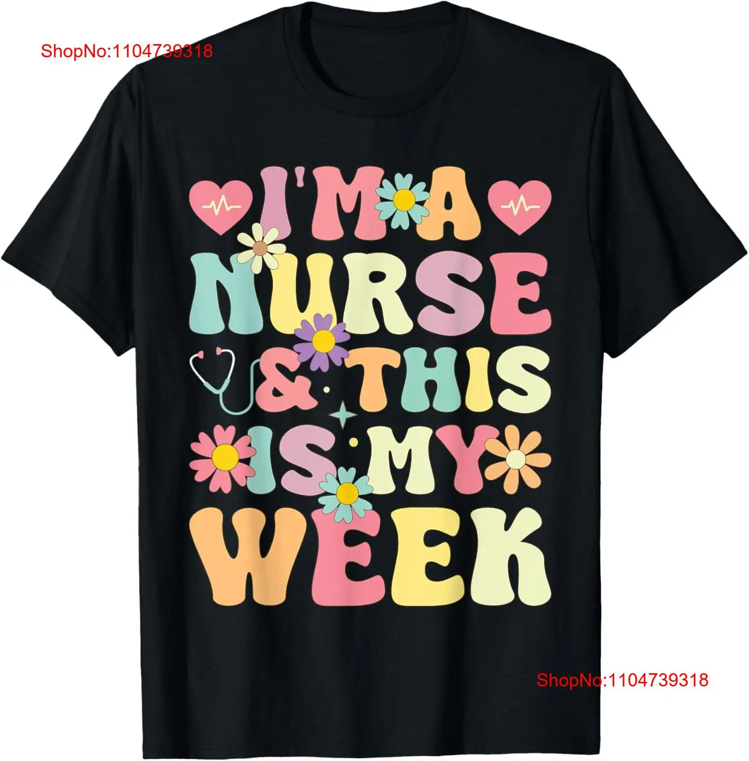 Vintage Fashion Week - 私は看護師です、そしてこれは私の週です。キュートでハッピーな2025年Tシャツ、ヴィンテージ風ウォッシュ加工ストレッチ素材のおしゃれなトップス、普段着に最適なソフトカジュアル。