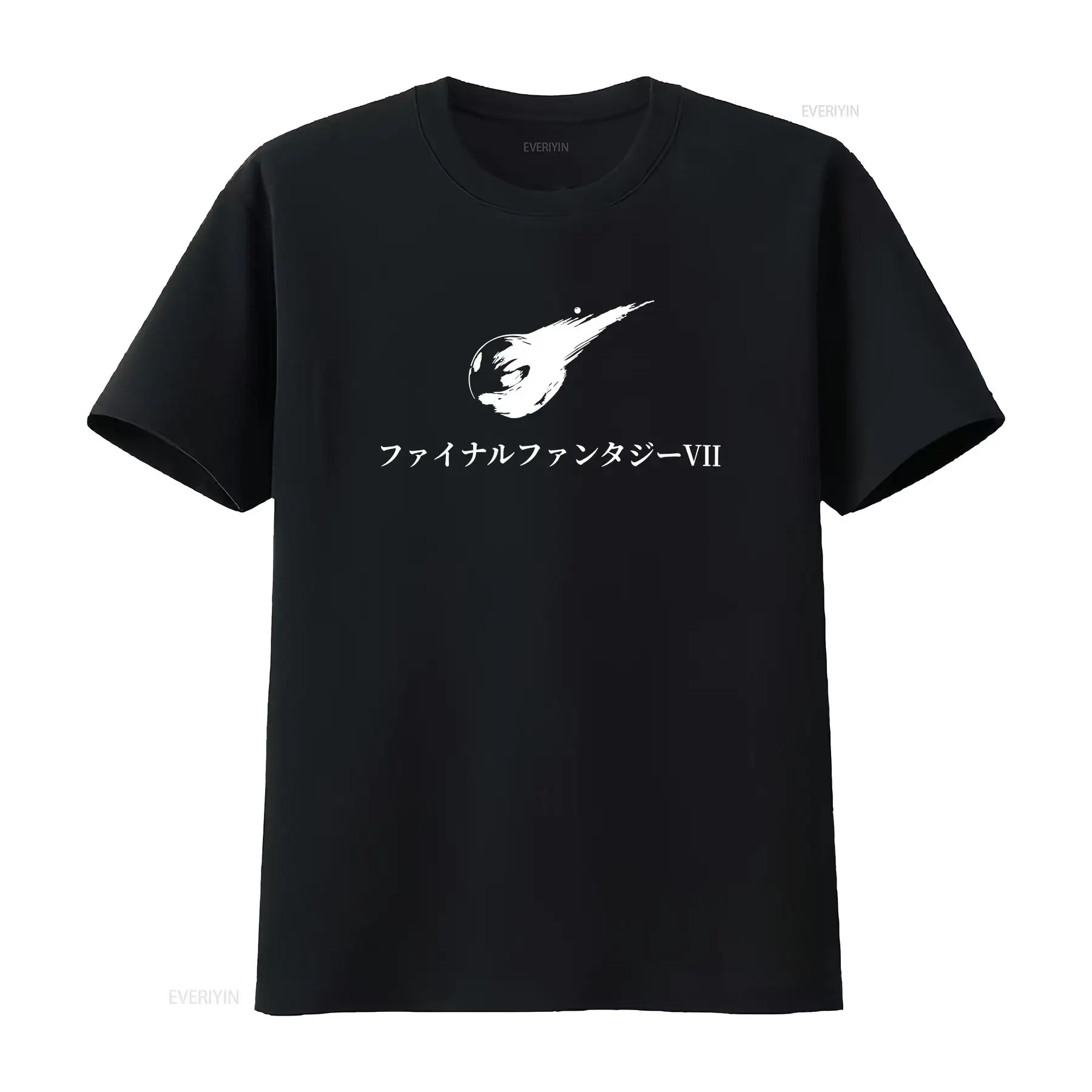 Vintage Fashion Knitwear - FF7 JP タイトル Tシャツ 多色展開 ヴィンテージ