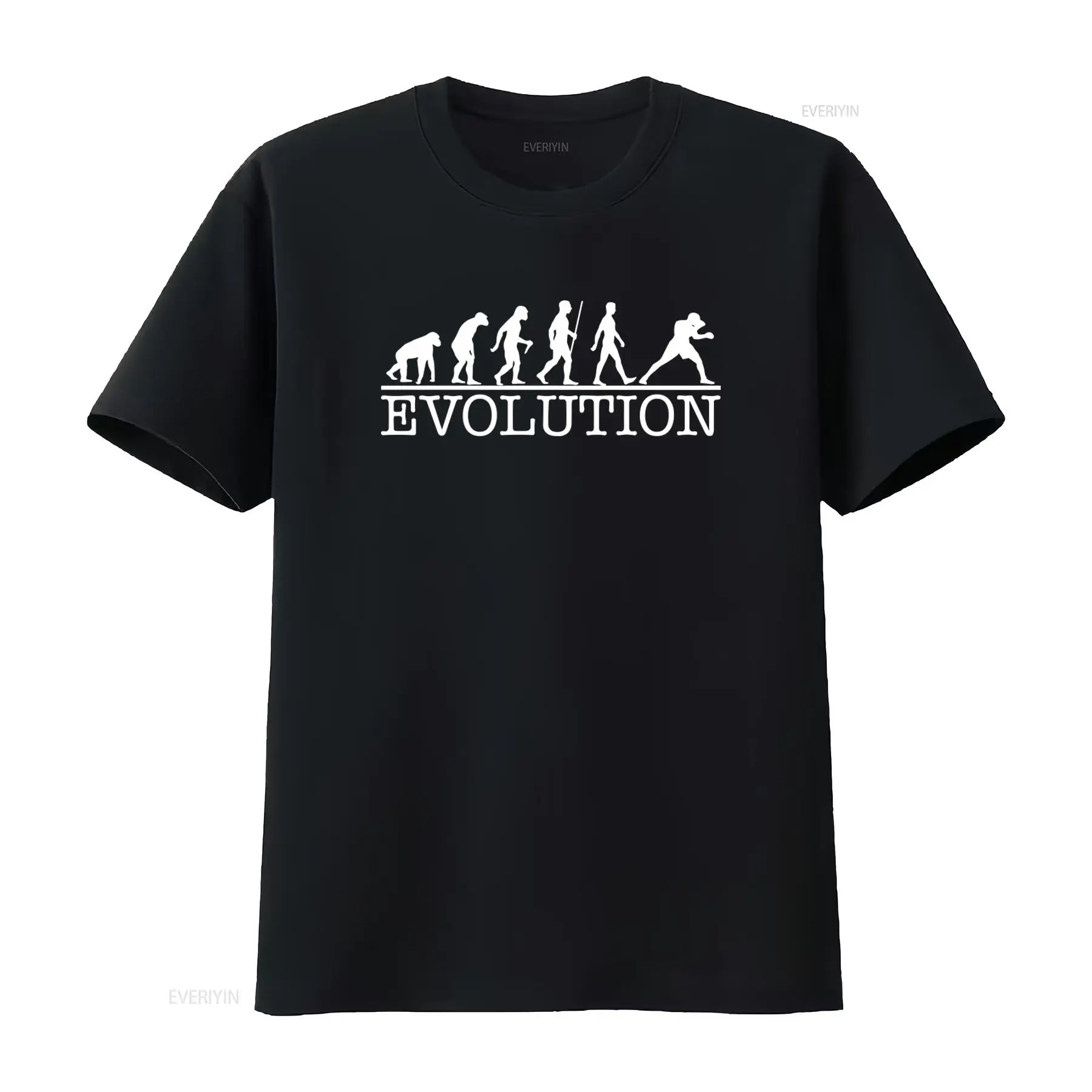 Vintage Fashion Enthusiasts - ボクシングの進化 メンズ面白いTシャツ 愛好家のためのユニークなデザイン ヴィンテージ ウォッシュ加工 わずかに伸縮性のある