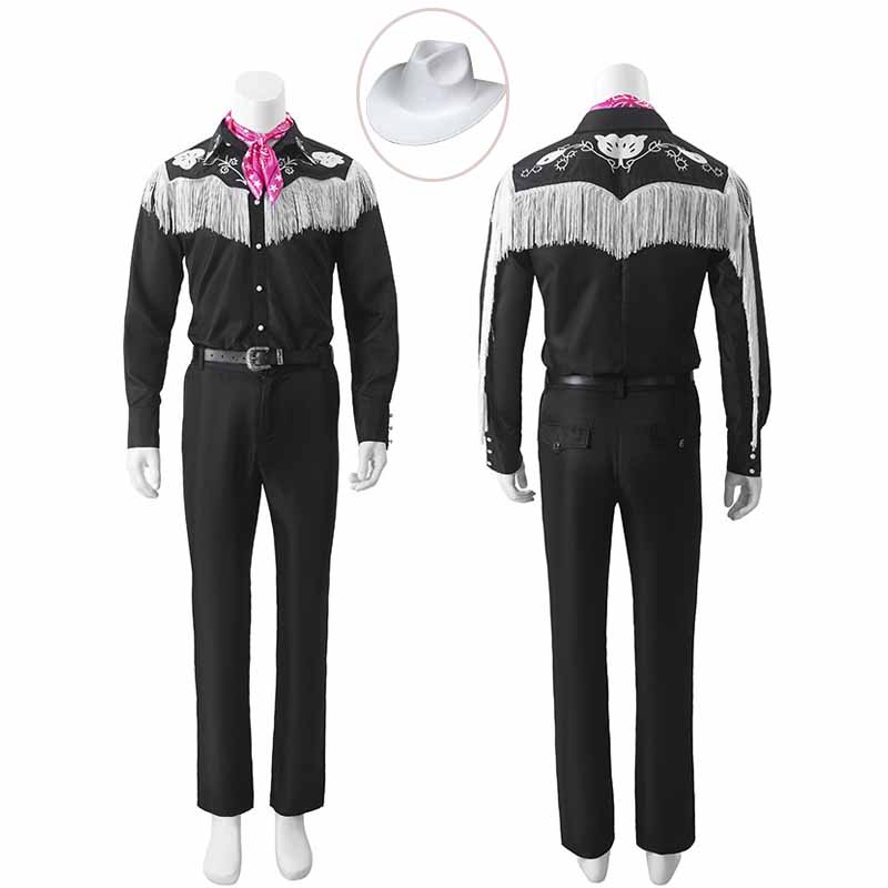 ライアン・ゴズリングケンコスプレ衣装ヴィンテージブラックファ - Vintage Ken Fashion のレビューと価格