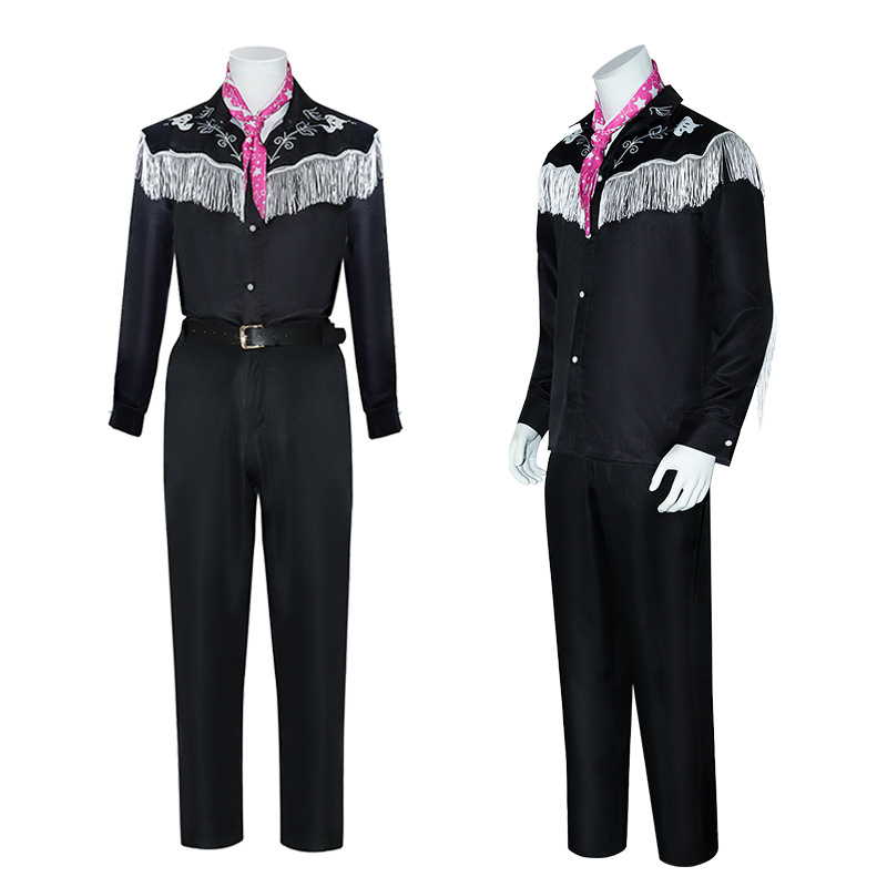 ライアン・ゴズリングケンコスプレ衣装ヴィンテージブラックファ - Vintage Ken Fashion のレビューと価格