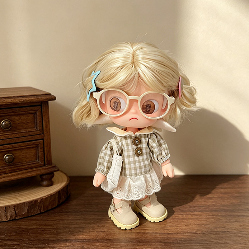ヴィンテージスイートチェック柄ドールドレス 20cm Zsi - Vintage Fashion Dolls のレビューと価格