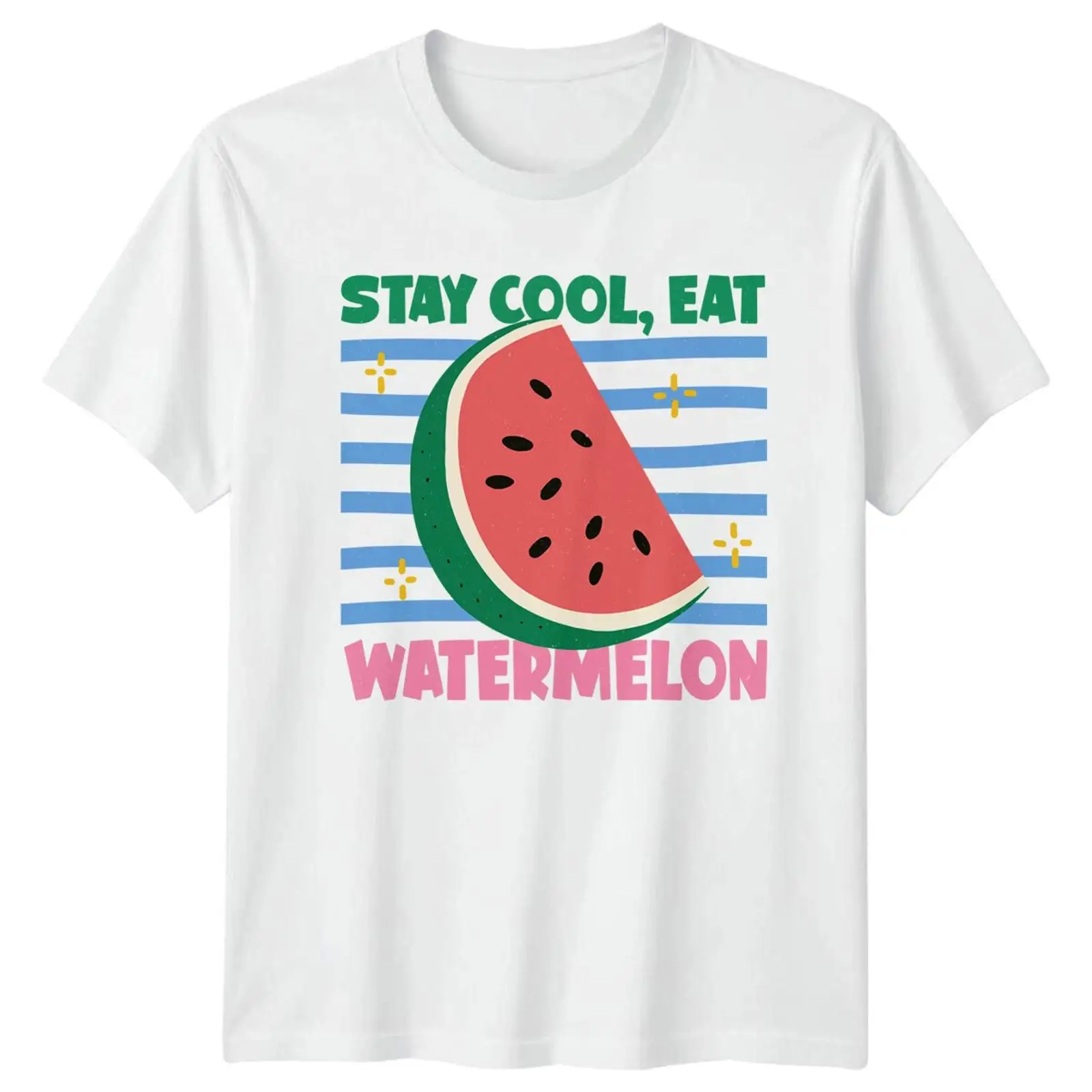Stay Cool Eat Watermelon Fruit - Vintage Fashion Herren のレビューと価格