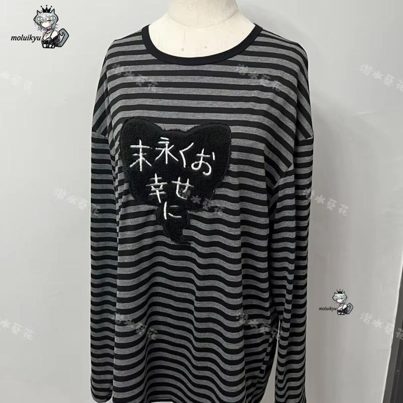 Y2K アメリカンパンクヴィンテージ O ネック長袖シャツオ - Vintage Fashion のレビューと価格