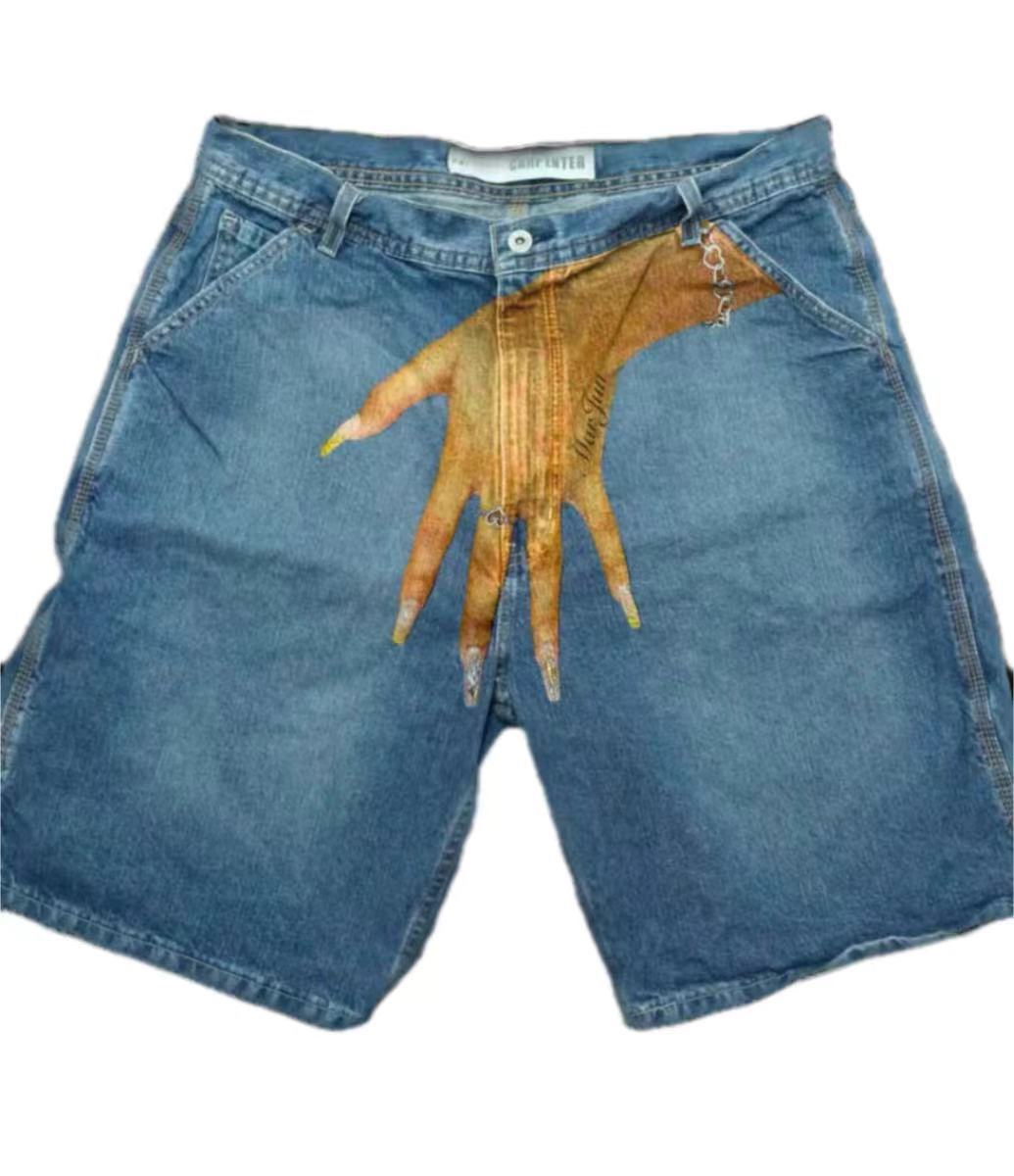 Deeptown Y2k ヴィンテージ原宿デニムショートパン - Vintage Fashion Jeans のレビューと価格