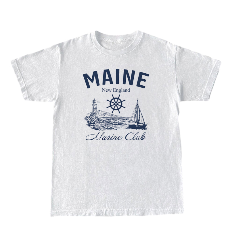 女性用半袖Tシャツ,ヴィンテージ,ボブスタイル,潜水艦クラブ - Vintage Yacht Fashion のレビューと価格
