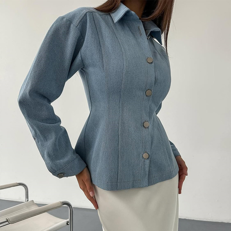 KT ヴィンテージ ウエストシンチングデニムシャツ レディー - Vintage Fashion のレビューと価格
