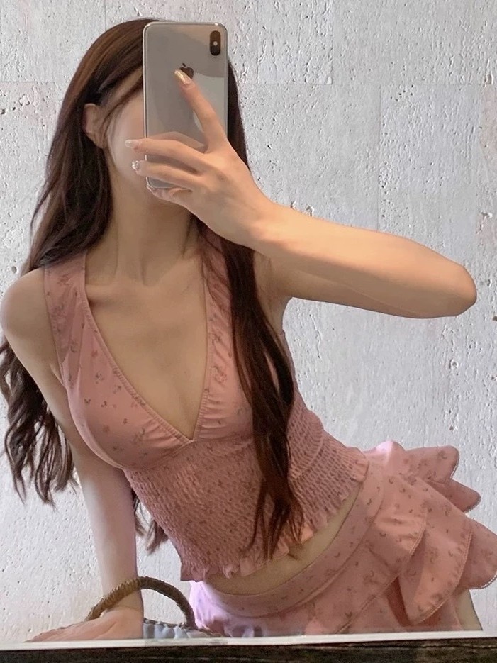 夏の女性の服痩身タンキニ水着女性控えめなスカート付きビキニセ - Vintage Fashion のレビューと価格