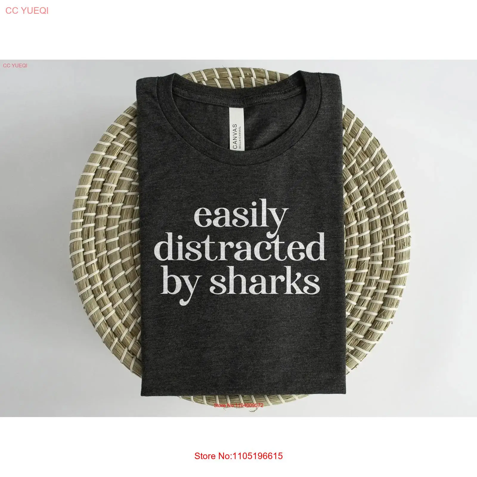 サメ T シャツ サメに気を取られやすい 愛好家向け 面白い - Vintage Fashion Week のレビューと価格