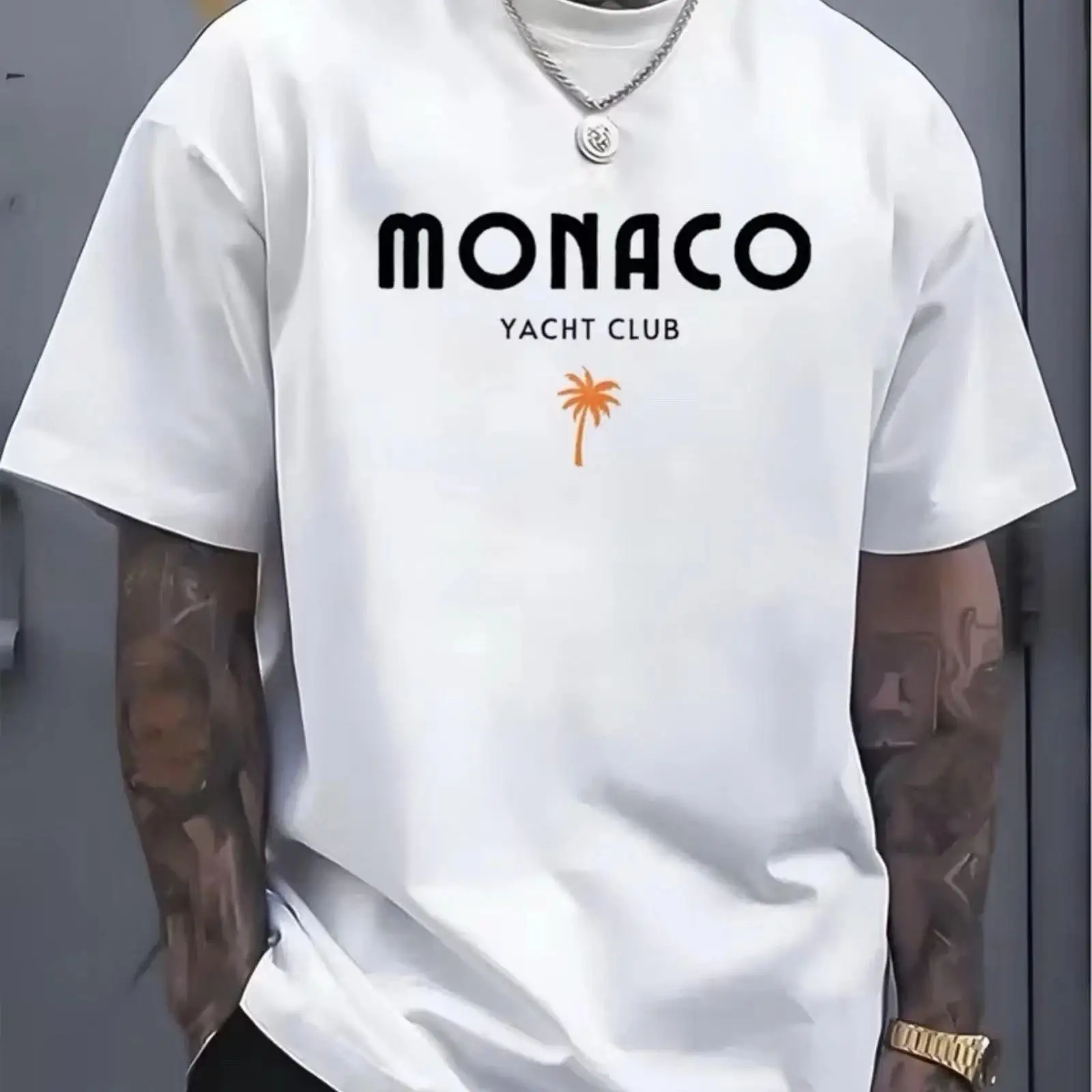 モナコヨットクラブ プレミアムTシャツ カジュアル サマー  - Vintage Yacht Fashion のレビューと価格
